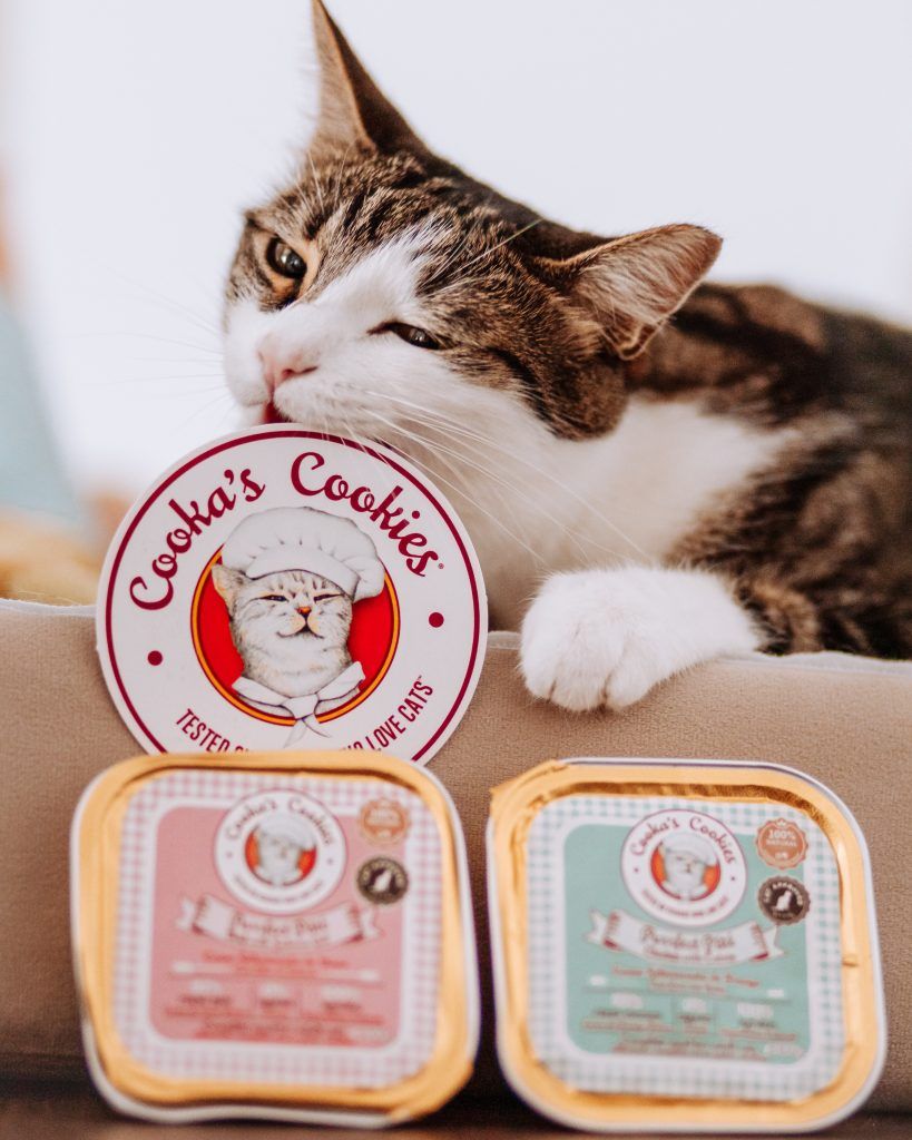 Натуральний паштет для котиків курка з котячою м'ятою Cooka's Cookies 100 г