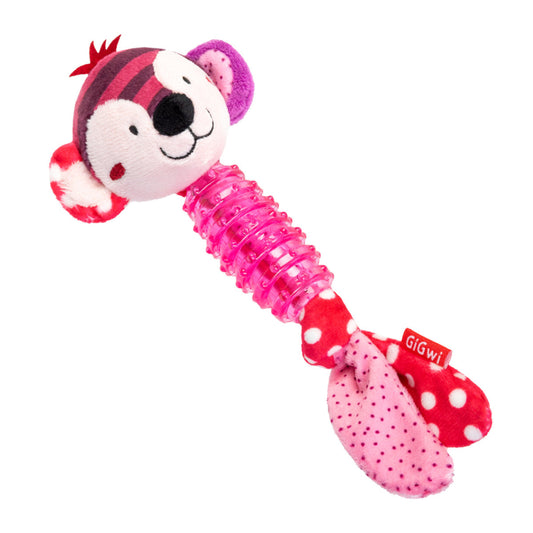 Іграшка для цуценят авпочка з пискавкою 20 см GiGwi Suppa Puppa