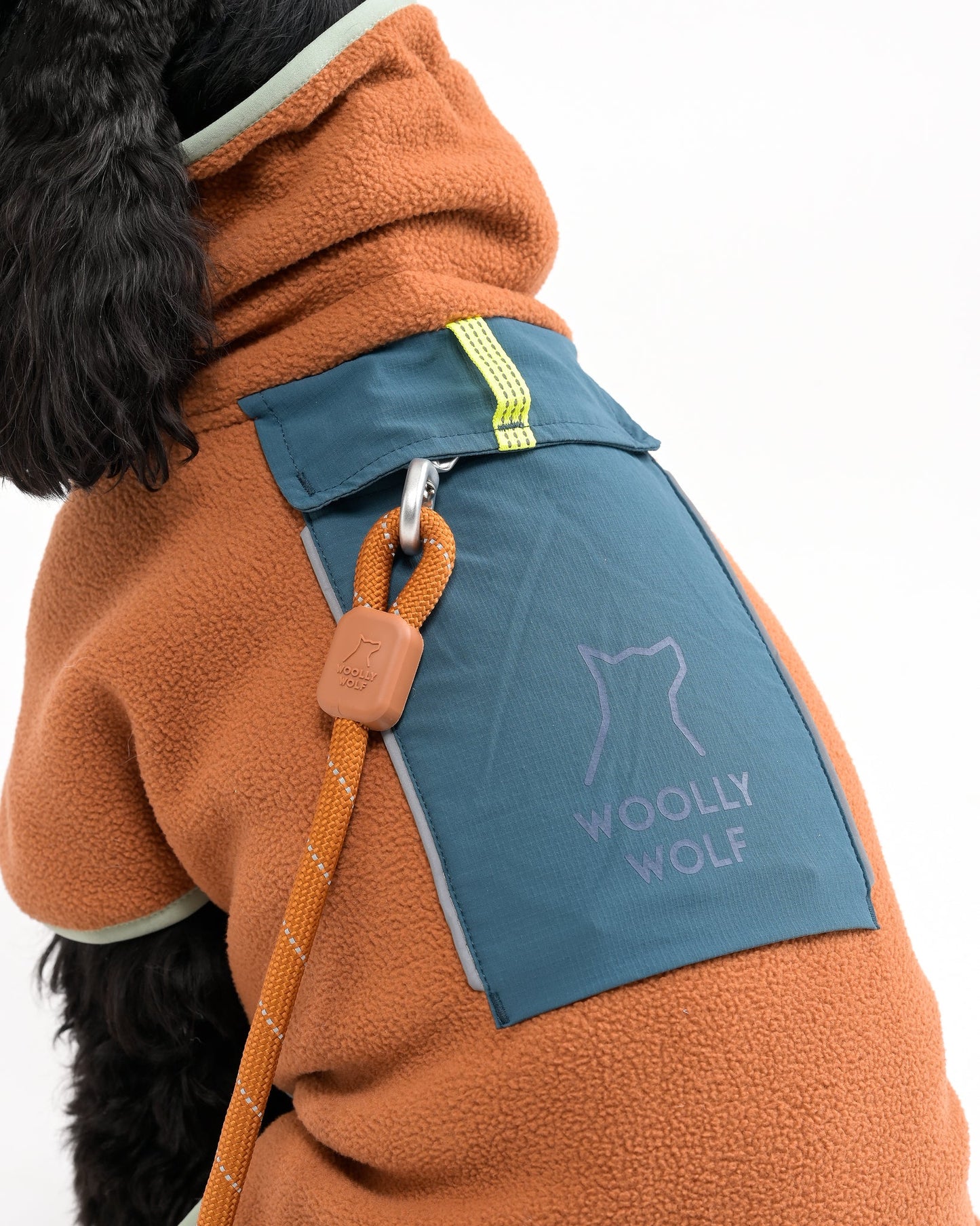Флісова попона - пуловер Alpha 360 Terracotta Mix Woolly Wolf