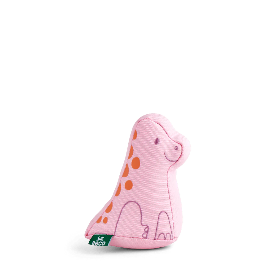 Іграшка для маленьких порід Pink Baby Dinosaur Beco