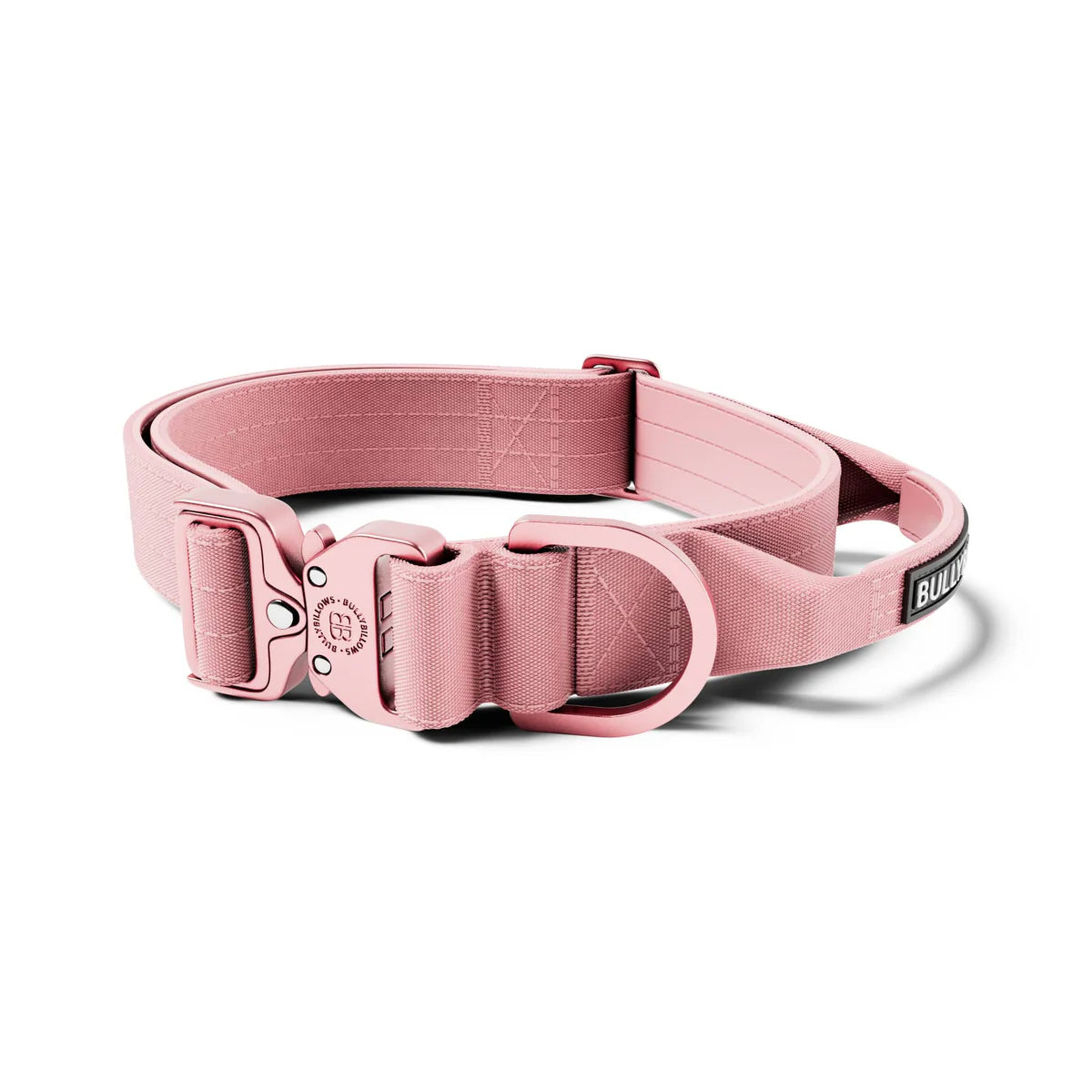 Нашийник для собак LIGHTER Combat v2.0 Pink & Pink BullyBillows 4 см