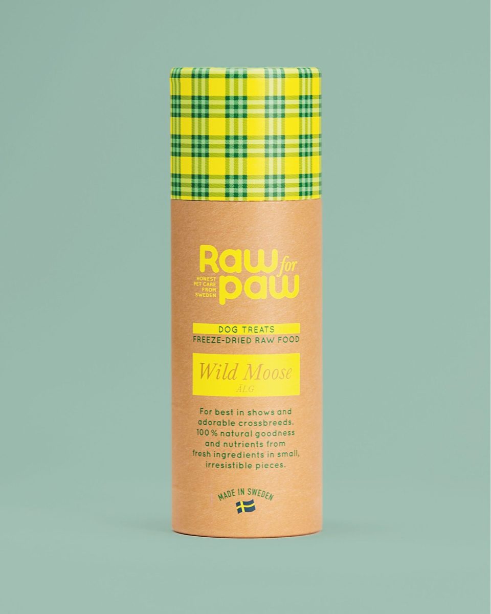 Сублімовані смаколики з дикого лося Wild Moose Freeze-Dried Raw for Paw 45 г
