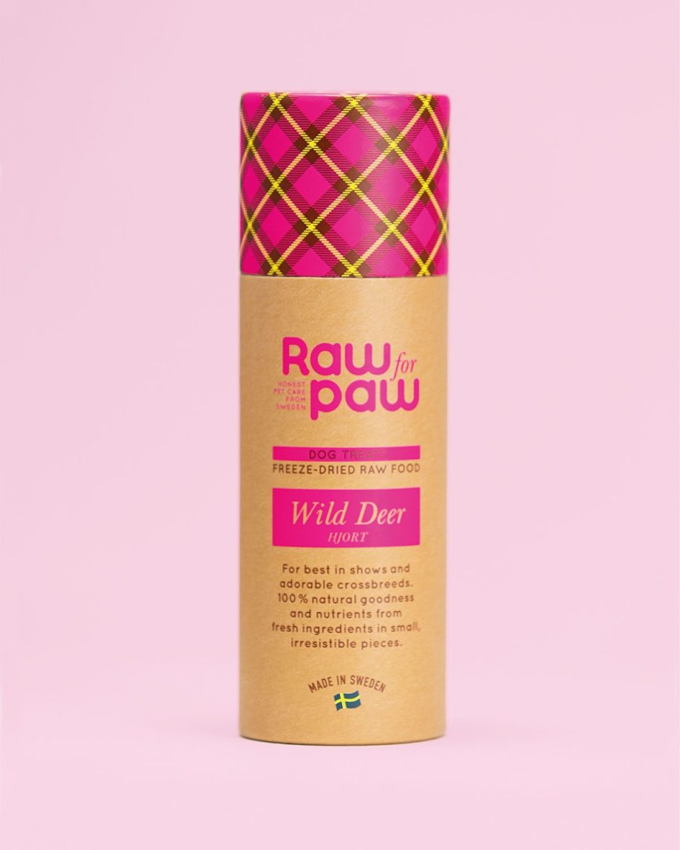 Сублімовані смаколики з дикого оленя Freeze-Dried Wild Deer Raw for Paw 45 г
