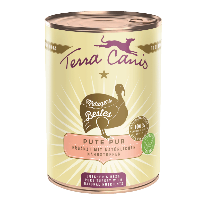 Доповнення до основного раціону індичка Pure Turkey BUTCHER'S BEST Terra Canis 400 г