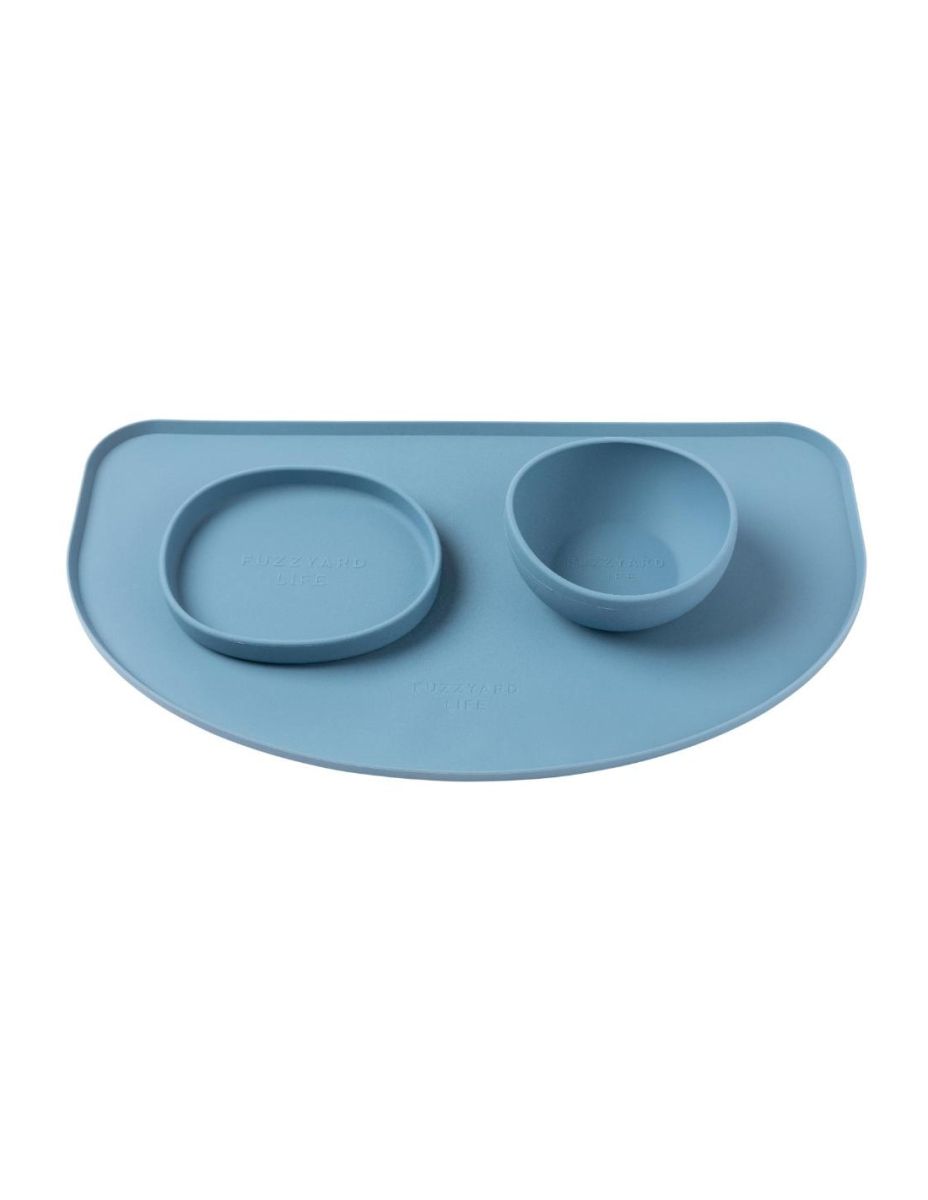 Силіконовий килимок Silicone Feeding Mat French Blue FuzzYard