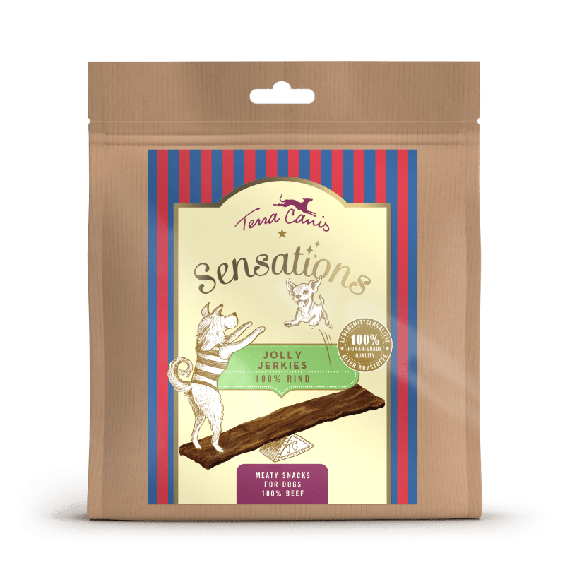 Смаколики для собак SENSATIONS Jolly Jerkies Terra Canis 90г