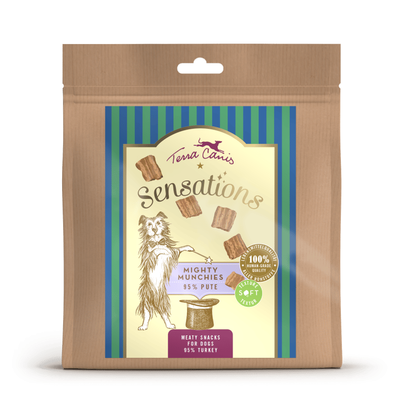 Смаколики для собак SENSATIONS Mighty Munchies Terra Canis 90г
