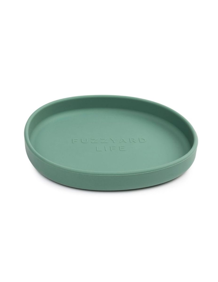 Миска Silicone Cat Dish Myrtle Green FuzzYard