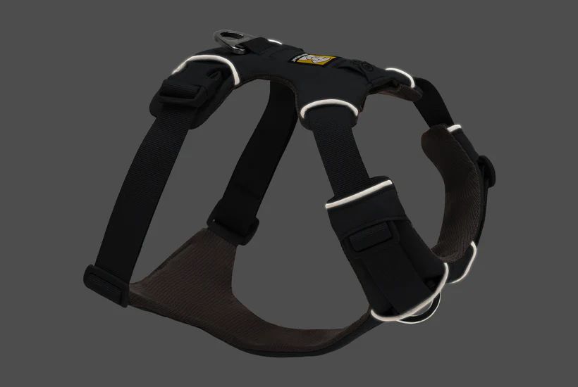 Повсякденна шлейка для собак сіра Front Range Ruffwear