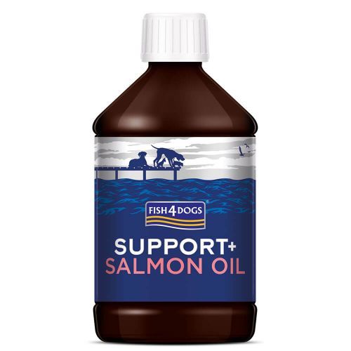 Лососева олія для собак Support+ Salmon Oil Fish4Dogs 500 мл