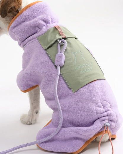 Флісова попона - пуловер Alpha 360 Lavender Mix Woolly Wolf