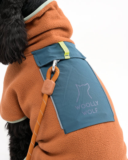 Флісова попона - пуловер Alpha 360 Terracotta Mix Woolly Wolf