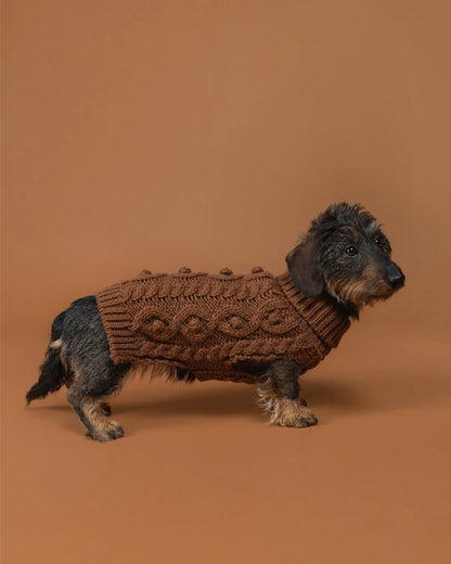 Светрик Handmade Knit Sweater camel PAIKKA