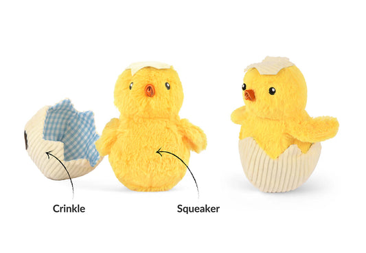 Іграшка для собак Hippity Hoppity Hatching Chick Basket Pet Play