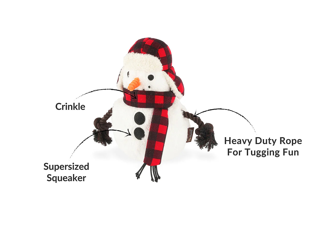 Іграшка для собак Home for the Holidays Blizzard Buddy