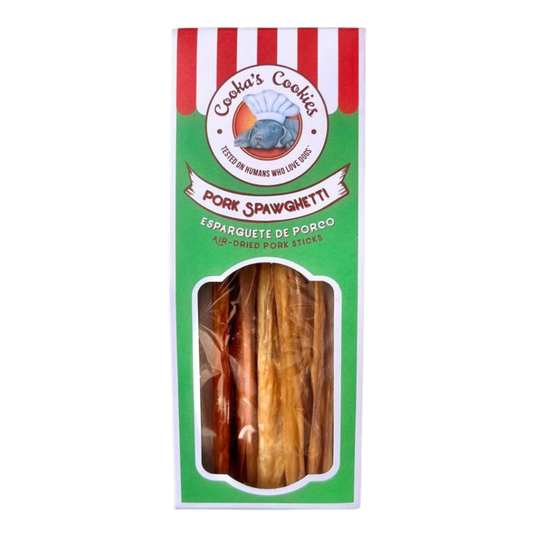 Натуральні смаколики для собак свинячі кишки 100% Pork Spawghetti Cooka's Cookies 60 г