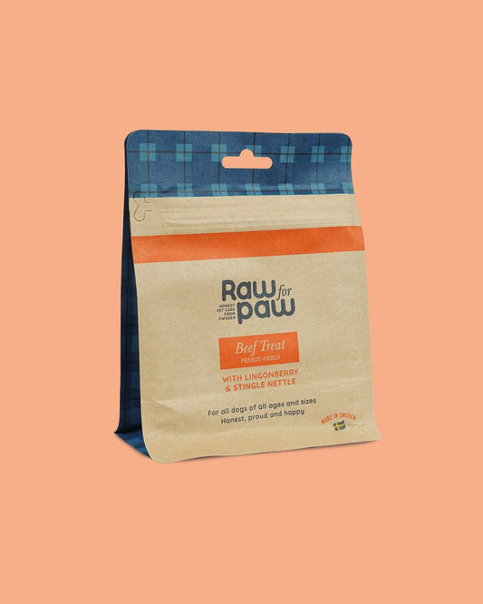 Сублімовані смаколики з яловичини, брусниці та кропиви Freeze-Dried Raw for Paw 50 г