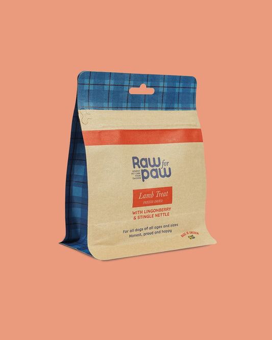 Сублімовані смаколики з ягня, брусниці та кропиви Freeze-Dried Raw for Paw 50 г