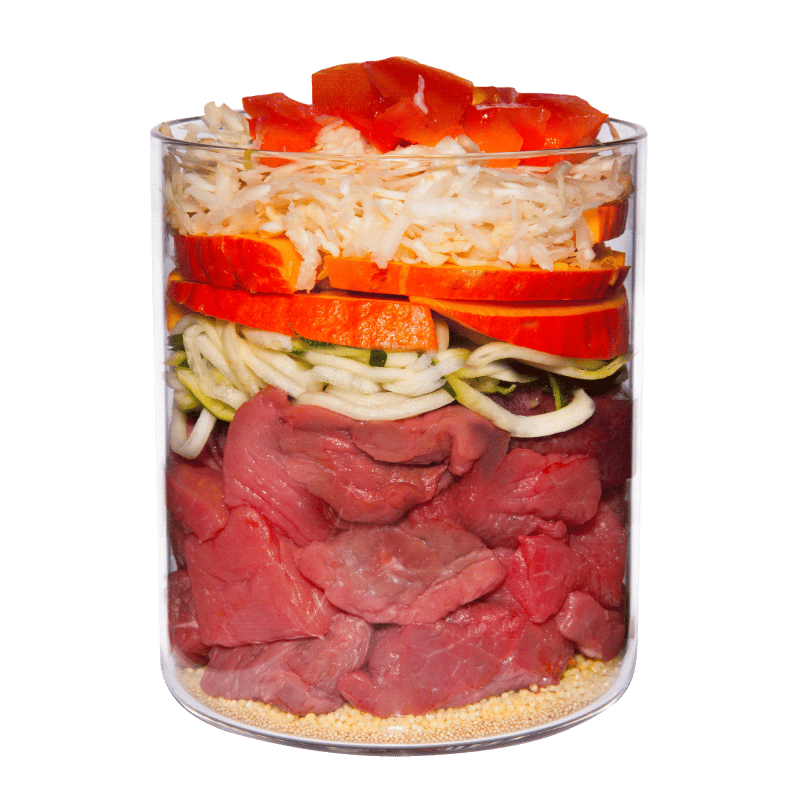 Вологий корм для собак кролик з кабачком, амарантом та диким часником Classic Menu Terra Canis