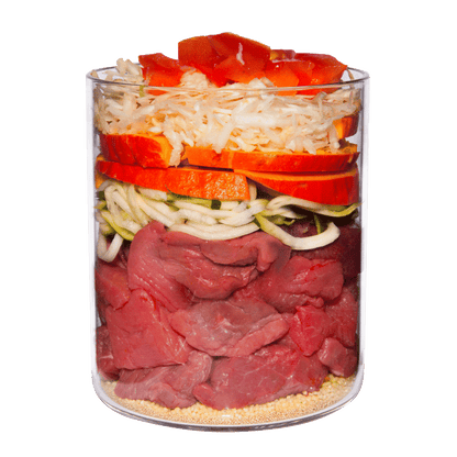 Вологий корм для собак кролик з кабачком, амарантом та диким часником Classic Menu Terra Canis