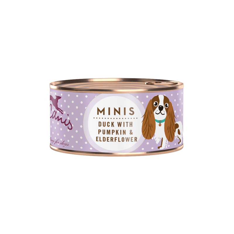 Вологий корм для собак качка з гарбузом та бузиною Mini Menu Terra Canis 100 г