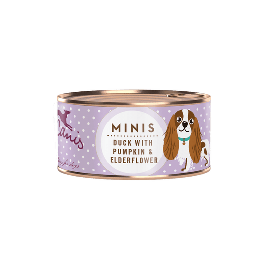 Вологий корм для собак качка з гарбузом та бузиною Mini Menu Terra Canis 100 г