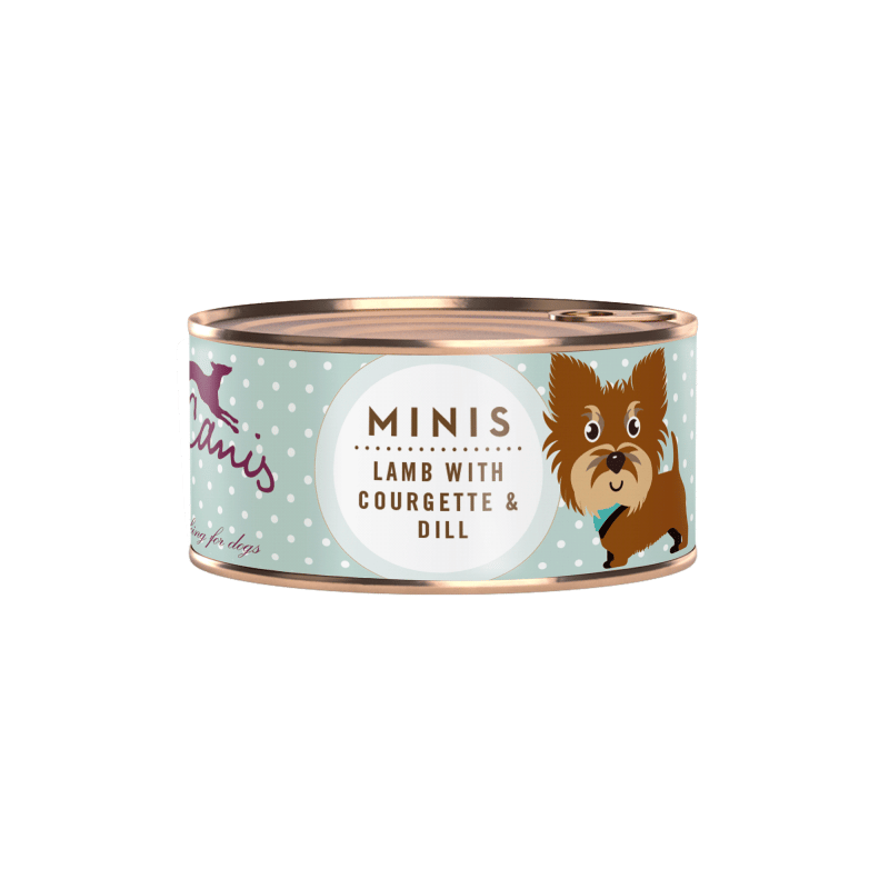 Вологий корм для собак ягня з кабачком та кропом Mini Menu Terra Canis 100 г