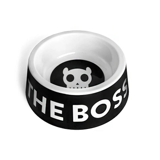 Миска для собак I'm The BOSS Black Zee.Dog