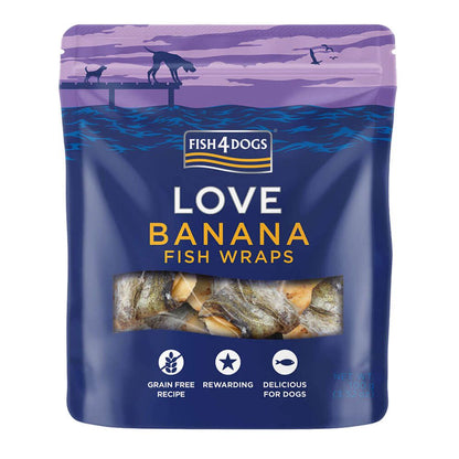 Рибні рулети з бананом Love Fish4Dogs 100 г