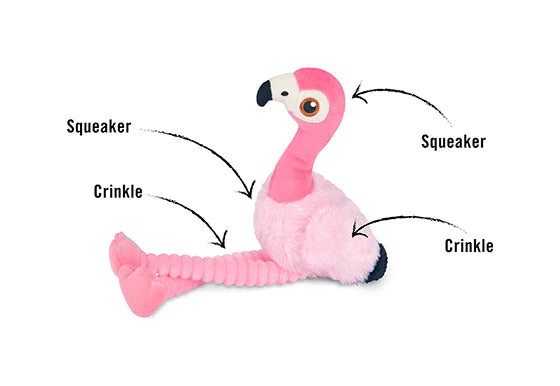 Іграшка для собак Flora the Flamingo