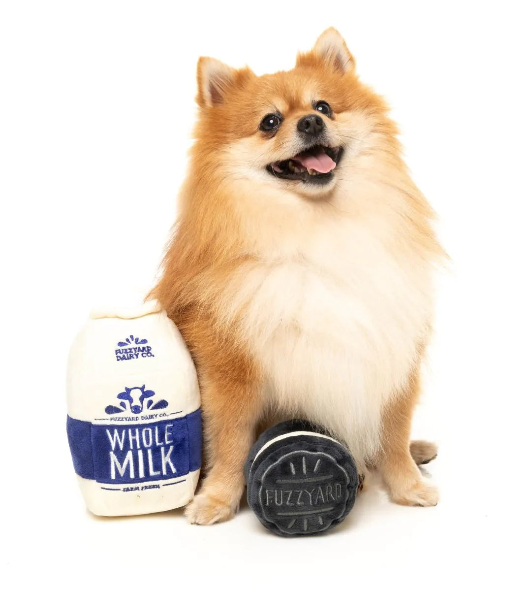 Набір м'яких іграшок для собак Milk & Cookie FuzzYard