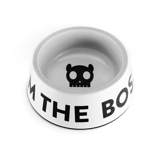 Миска для собак I'm The BOSS White Zee.Dog