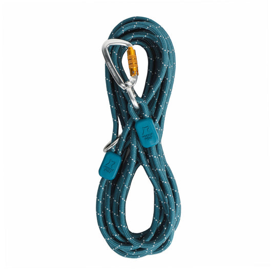 Повідець Long Rope Leash 6 м Deep Teal Wooly Wolf