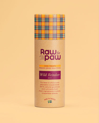 Сублімовані смаколики з дикого північного оленя Wild Reindeer Freeze-Dried Raw for Paw 45 г
