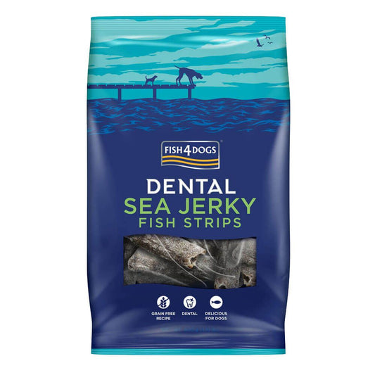 Шкірки білої риби Sea Jerky Fish Strips Fish4Dogs 100 г