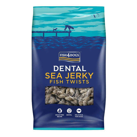 Шкірки білої риби Sea Jerky Fish Twists Fish4Dogs 100 г